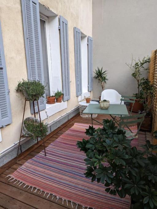 T2 Cosy Avec Terrasse Et Parking Appartement Marseilles Buitenkant foto